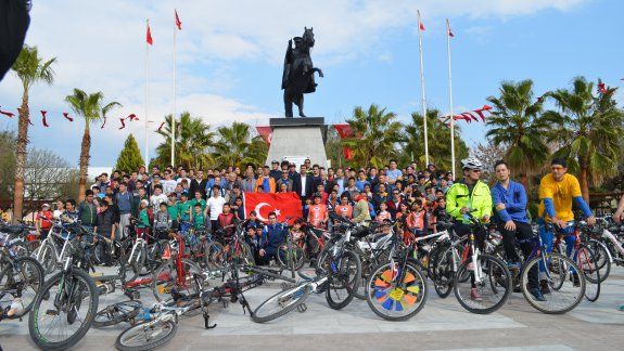 18 Mart Çanakkale Şehitleri Anısına "Bisiklet Turu" gerçekleştirildi.