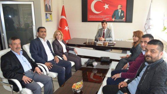 Ak Parti Merkez Yürütme Kurulu Üyesi Yelda Erol GÖKCAN ve Milas İlçe Başkanı Levent AKYER´den Müdürlüğümüze ziyaret yapıldı.