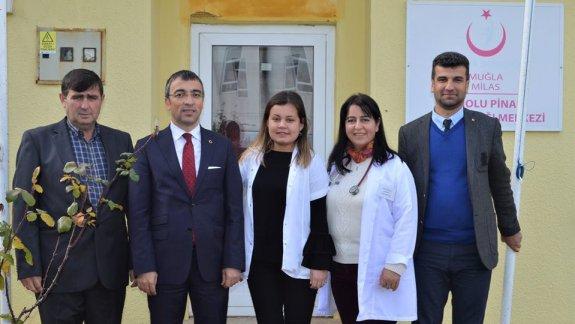 Milas Kaymakamımız Sayın Eren Arslan, İlçe Milli Eğitim Müdürümüz Sayın İsa Bal Pınar mahallemizde bulunan 7 Nolu Pınar Aile Sağlık Merkezini ve 899 Sayılı Pınar Tarım Kredi Kooperatifini ziyaret ettiler.
