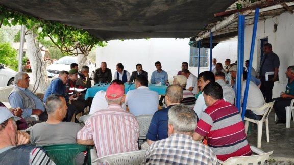 Vatandaş Buluşmaları Programı kapsamında Köşk mahalle halkı ziyaret edildi.