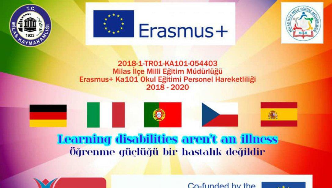 Milas İlçe Milli Eğitim Müdürlüğümüze ait olan Öğrenme güçlüğü bir hastalık değildir adlı Erasmus projesi Avrupa Birliği tarafından kabul edildi.