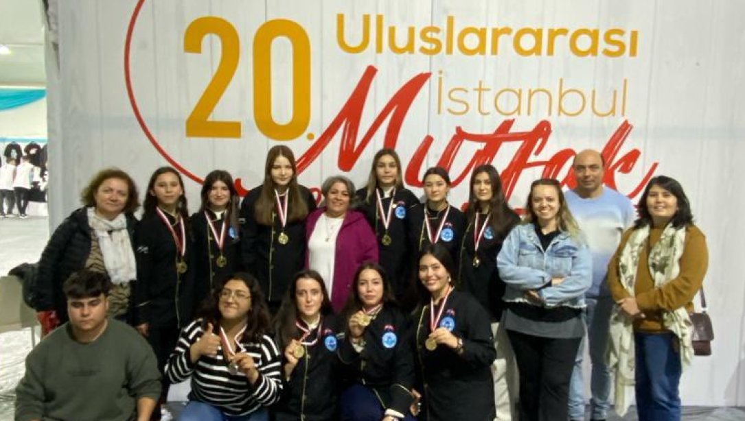  20.Uluslararası Gastronomi Festivalinde  Milas Atatürk Mesleki ve Teknik Anadolu Lisesi Ödülleri topladı